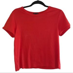 Theory- Simple Red T-Shirt